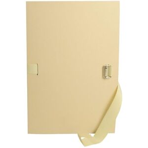 Exacompta Ref 320E Expanding Folder 260 x 360mm in Size, Suitable for Storing A4+ Documents, Expands Up To 12cm , Coloured Canvas with Matching Strap Buff Exacompta Ref 320E Expanding Folder 260 x 360mm in Size, Suitable for Storing A4+ Documents, Expands Up To 12cm , Coloured Canvas with Matching Strap Buff