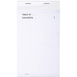 Exacompta Ref. 96204E Pack of 10 Waiter Pads 50 self-copying sheets numbered in triplicate Size 9.6x17 cm - Exacompta Ref. 96204E Pack of 10 Waiter Pads 50 self-copying sheets numbered in triplicate Size 9.6x17 cm -
