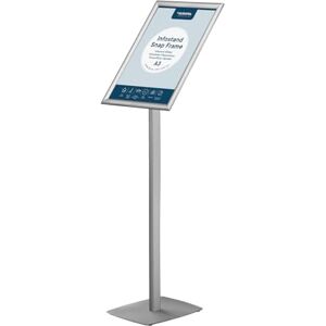 Europel A3 Poster Display Stand – Magnetic Floor Standing Sign Holder Ideal for Advertising, offers, Informance or notices with Aluminium Anodised Construction & Non-Glare Cover Europel A3 Poster Display Stand – Magnetic Floor Standing Sign Holder Ideal for Advertising, offers, Informance or notices with Aluminium Anodised Construction & Non-Glare Cover