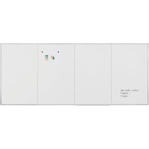 Bi-Office Outsize Magnetic Whiteboard, 240 x 100 cm, Lacquered Steel Surface, Aluminium Frame Bi-Office Outsize Magnetic Whiteboard, 240 x 100 cm, Lacquered Steel Surface, Aluminium Frame