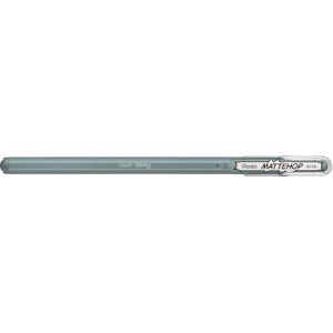 Pentel K110 MatteHop Gel Pen for Glossy & Photographic Paper, 1.0mm Tip, Grey (Pack of 12) Pentel K110 MatteHop Gel Pen for Glossy & Photographic Paper, 1.0mm Tip, Grey (Pack of 12)