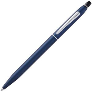 Cross Click Midnight Blue Ballpoint Pen incl. Premium Gift Box – Refillable Medium Ballpen Cross Click Midnight Blue Ballpoint Pen incl. Premium Gift Box – Refillable Medium Ballpen