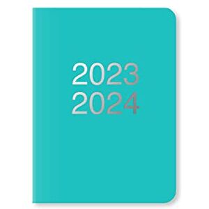 Letts of London Letts Dazzle A6 day to a page 2023/2024 academic diary turquoise Letts of London Letts Dazzle A6 day to a page 2023/2024 academic diary turquoise