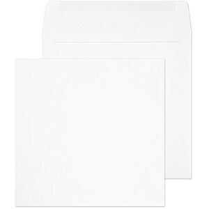 Blake Purely Everyday 170 x 170 mm 100 gsm Square Wallet Gummed Envelopes (0170SQ) White Pack of 500 Blake Purely Everyday 170 x 170 mm 100 gsm Square Wallet Gummed Envelopes (0170SQ) White Pack of 500