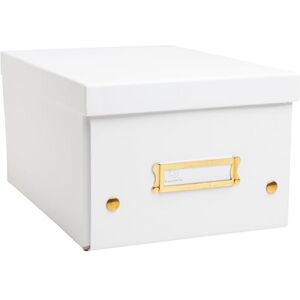 Exacompta Ref 62258E – Box of 5 Storage Boxes Neo Déco – Supplied Flat – Easy to Assemble with Poppers – A5 Format – Size 20 x 26 x 15 cm – White Exacompta Ref 62258E – Box of 5 Storage Boxes Neo Déco – Supplied Flat – Easy to Assemble with Poppers – A5 Format – Size 20 x 26 x 15 cm – White