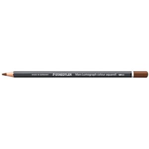 STAEDTLER Watercolour Pencil Dark Brown Mars Lumograph Colour Aquarell Pack of 6, 104-79 STAEDTLER Watercolour Pencil Dark Brown Mars Lumograph Colour Aquarell Pack of 6, 104-79