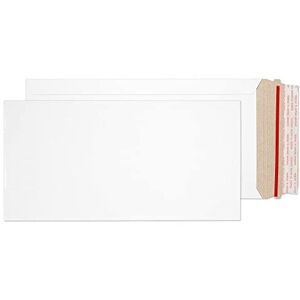 Blake Purely Packaging 305 x 152 mm All Board Envelope Mailers (PPA29-RS) White Pack of 100 Blake Purely Packaging 305 x 152 mm All Board Envelope Mailers (PPA29-RS) White Pack of 100