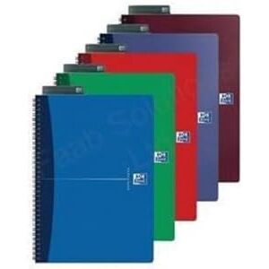 Oxford Office Essentials A5 Card Cover Wirebound Notebook Narrow Ruled with Margin 180 Page including Repositionable Divider/Ruler, Assorted Colours, 5 Notebooks Oxford Office Essentials A5 Card Cover Wirebound Notebook Narrow Ruled with Margin 180 Page including Repositionable Divider/Ruler, Assorted Colours, 5 Notebooks