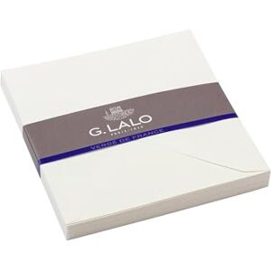 Clairefontaine Lalo 22400L Verge De France Pack of 25 gummed lined envelopes. Size: 16.5x16.5 cm, Laid Paper from France, White Lined Correspondence Paper Made in France Clairefontaine Lalo 22400L Verge De France Pack of 25 gummed lined envelopes. Size: 16.5x16.5 cm, Laid Paper from France, White Lined Correspondence Paper Made in France