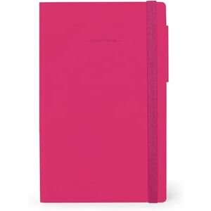 LEGAMI My Notebook, Raspberry, Medium, FSC Certified Paper, 192 Pages, Softcover, Elastic Closure, 13 x 21 cm LEGAMI My Notebook, Raspberry, Medium, FSC Certified Paper, 192 Pages, Softcover, Elastic Closure, 13 x 21 cm