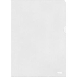Esselte Quality Folder, pack of 100, Holds up to 40 A4 sheets, Transparent, Matte, 85 Micron PP Material, 54852 Esselte Quality Folder, pack of 100, Holds up to 40 A4 sheets, Transparent, Matte, 85 Micron PP Material, 54852