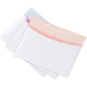 Djois Tarifold Fr 510199 – Pack of 6 Plastic Envelopes with Scratch-Closure A5 Colour Dream, Assorted Pastel Djois Tarifold Fr 510199 – Pack of 6 Plastic Envelopes with Scratch-Closure A5 Colour Dream, Assorted Pastel
