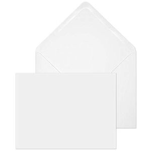 Blake Purely Everyday 159 x 210 mm 100 gsm Banker Invitation Gummed Envelopes (2004) White Pack of 500 Blake Purely Everyday 159 x 210 mm 100 gsm Banker Invitation Gummed Envelopes (2004) White Pack of 500