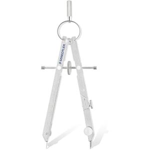 STAEDTLER 551 02 Mars Comfort Precision Compass Set with Lead Part, Extension Bar, Universal Adapter And Spares Box STAEDTLER 551 02 Mars Comfort Precision Compass Set with Lead Part, Extension Bar, Universal Adapter And Spares Box