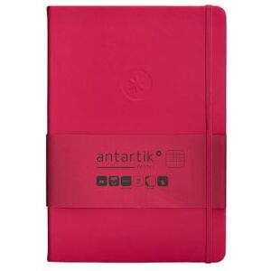 Antartik Notebook with rubber notes hard cover A5 sheets squared Bordeaux 100 sheets 80 g FSC Antartik Notebook with rubber notes hard cover A5 sheets squared Bordeaux 100 sheets 80 g FSC