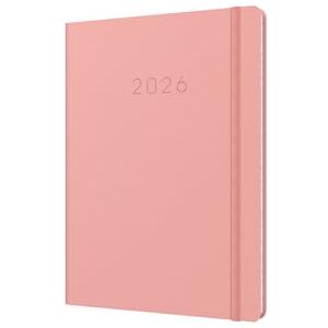 Collins Legacy 2026 12 Month Calendar Year Planner, Week-To-View Diary, A5 Hard Cover Pink (CL53.50-26) Collins Legacy 2026 12 Month Calendar Year Planner, Week-To-View Diary, A5 Hard Cover Pink (CL53.50-26)