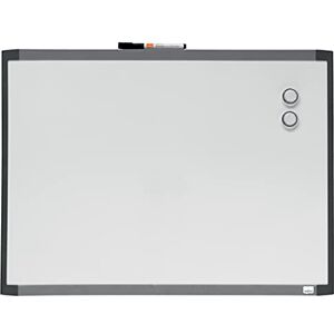 Nobo Small Magnetic Whiteboard, Assorted Two Tone Trim, Dry Wipe, Easy Clean, Wall Mountable, Integrated Pen Clip, Home/Office, 585 x 430 mm, 1903772 Nobo Small Magnetic Whiteboard, Assorted Two Tone Trim, Dry Wipe, Easy Clean, Wall Mountable, Integrated Pen Clip, Home/Office, 585 x 430 mm, 1903772