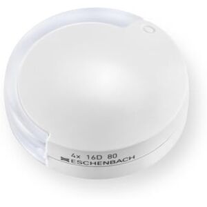 Eschenbach Optik Mobile Magnifying Glass 4X White with Neck Cord Eschenbach Optik Mobile Magnifying Glass 4X White with Neck Cord