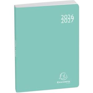 Exacompta - Agenda Forum Color Soft Harmony 12x17 - Green - 12x17 cm - Planner Exacompta - Agenda Forum Color Soft Harmony 12x17 - Green - 12x17 cm - Planner