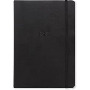 Letts of London Letts Edge A5 week to view 18 month diary with notes 2023/2024 black Letts of London Letts Edge A5 week to view 18 month diary with notes 2023/2024 black