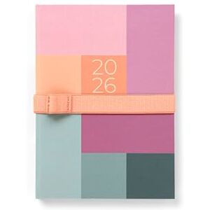 Letts of London Gradient A6 day to a page with appointments 2026 diary Rose 26-082579 Letts of London Gradient A6 day to a page with appointments 2026 diary Rose 26-082579