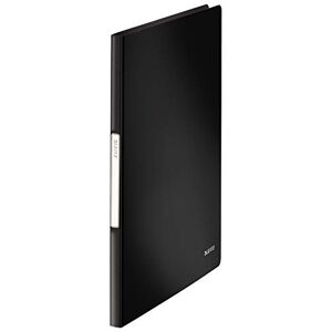 Leitz Solid Display Book Polypropylene A4 Pack of 10 Quality Display Book with 20 Pockets Black Leitz Solid Display Book Polypropylene A4 Pack of 10 Quality Display Book with 20 Pockets Black