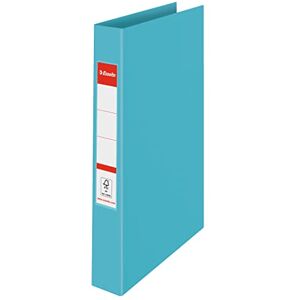 Esselte Ring Binder 10-Pack 190 Sheet Capacity 42mm Spine Width A4 2 Ring Binder & Hard Cover for Home/Office Desk Organisation, Colour'Breeze Series, Blue, 626497 Esselte Ring Binder 10-Pack 190 Sheet Capacity 42mm Spine Width A4 2 Ring Binder & Hard Cover for Home/Office Desk Organisation, Colour'Breeze Series, Blue, 626497
