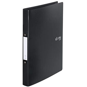 Leitz VON 42470095 Ring Binder A4 with 2 Rings Polypropylene Folder 30 mm Spine Width for 190 Sheets Ring Mechanism for School, Study and Household Pack of 5 Black Leitz VON 42470095 Ring Binder A4 with 2 Rings Polypropylene Folder 30 mm Spine Width for 190 Sheets Ring Mechanism for School, Study and Household Pack of 5 Black