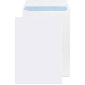 Blake Purely Everyday 254 x 178 mm 100 gsm Pocket Gummed Envelopes (2086) White Pack of 500 Blake Purely Everyday 254 x 178 mm 100 gsm Pocket Gummed Envelopes (2086) White Pack of 500