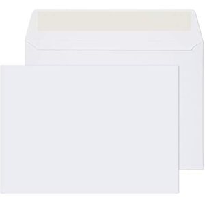 Blake Purely Everyday C5 BRE 155 x 220 mm 100 gsm Peel & Seal Wallet Envelopes (2900PS) White Pack of 500 Blake Purely Everyday C5 BRE 155 x 220 mm 100 gsm Peel & Seal Wallet Envelopes (2900PS) White Pack of 500