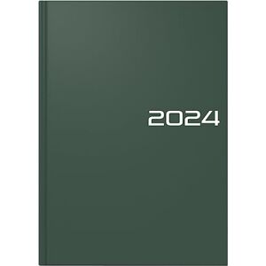 BRUNNEN Daily calendar model 795 2024, 1 page = 1 day, sheet size 14.5 x 20.6 cm, green BRUNNEN Daily calendar model 795 2024, 1 page = 1 day, sheet size 14.5 x 20.6 cm, green