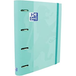 Oxford , 4 Ring Binder A4, Hard Cover, Elastic Closure, Refill 5 x 5 Grid and 5 Colour Strips, Sticker Sheet, Ice Mint Touch Oxford , 4 Ring Binder A4, Hard Cover, Elastic Closure, Refill 5 x 5 Grid and 5 Colour Strips, Sticker Sheet, Ice Mint Touch