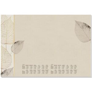 Sigel H6315 Paper Desk pad- Leaves Brown/White/Black Approx. A2-2026/2027 DE/EN/FR/NL 30 Sheets FSC-Certified Sigel H6315 Paper Desk pad- Leaves Brown/White/Black Approx. A2-2026/2027 DE/EN/FR/NL 30 Sheets FSC-Certified