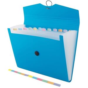 D.RECT Expandable Expanding File Document Organiser Folders Expander for School Office Home Expanding File Folders Pockets Filing Box 12 Compartments Size: A4 Colour: Blue 110390 D.RECT Expandable Expanding File Document Organiser Folders Expander for School Office Home Expanding File Folders Pockets Filing Box 12 Compartments Size: A4 Colour: Blue 110390