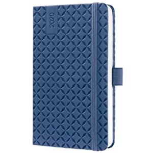 Sigel J0100 Weekly diary Jolie 2020, format approx. A6, hardcover, dark blue Sigel J0100 Weekly diary Jolie 2020, format approx. A6, hardcover, dark blue