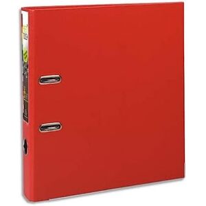 Exacompta Ref 53345E Prem'Touch PP Lever Arch File 320 x 300mm in Size, 2 Rings, Can Hold A4+ Documents, 80mm Spine, 80mm Rings, FSC-Certified Red Cover Exacompta Ref 53345E Prem'Touch PP Lever Arch File 320 x 300mm in Size, 2 Rings, Can Hold A4+ Documents, 80mm Spine, 80mm Rings, FSC-Certified Red Cover