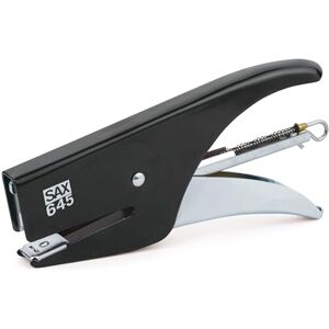 SAX Stapler for 20 Sheets for No. 6/4 Staples Black SAX Stapler for 20 Sheets for No. 6/4 Staples Black
