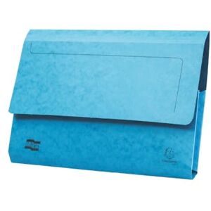 Exacompta Europa Document Wallet Genuine Premium Pressboard Perfect for Storing Documents 265 gsm A4/Foolscap 36 x 23 cm in Size Turquoise Pack of 25 Exacompta Europa Document Wallet Genuine Premium Pressboard Perfect for Storing Documents 265 gsm A4/Foolscap 36 x 23 cm in Size Turquoise Pack of 25