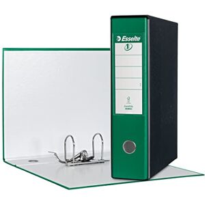 Esselte – RACCOGLITORE EUROFILE with Lever Mechanism Plastic Coated Cardboard,Dark Green,8 cm Esselte – RACCOGLITORE EUROFILE with Lever Mechanism Plastic Coated Cardboard,Dark Green,8 cm
