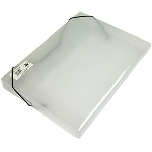 ARK A4 Clear Plastic Box Files Office Elasticated Document Storage Folders(335 x 245 x 30mm) by (10) ARK A4 Clear Plastic Box Files Office Elasticated Document Storage Folders(335 x 245 x 30mm) by (10)