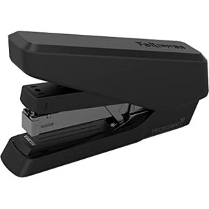 Fellowes Jam Free Stapler, 40 Sheet Capacity LX870 EasyPress Full Strip Antibacterial Manual Stapler- Uses Both 24/6mm and 26/6mm Staples Black Fellowes Jam Free Stapler, 40 Sheet Capacity LX870 EasyPress Full Strip Antibacterial Manual Stapler- Uses Both 24/6mm and 26/6mm Staples Black
