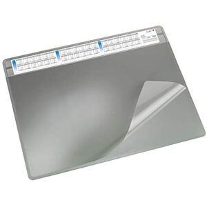 Läufer Durella 47653 Desk Pad Soft with Calendar, 65 x 50 cm Grey Läufer Durella 47653 Desk Pad Soft with Calendar, 65 x 50 cm Grey