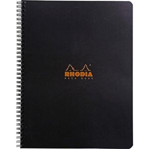 Rhodia 193109C Spiral Notebook (Full Bound) Black Notebook A4+ Ruled 160 Detachable Pages Clairefontaine Paper 80 g/m Soft and Resistant Coated Card Cover Classic Rhodia 193109C Spiral Notebook (Full Bound) Black Notebook A4+ Ruled 160 Detachable Pages Clairefontaine Paper 80 g/m Soft and Resistant Coated Card Cover Classic