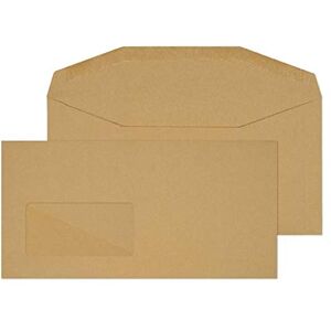 Blake Purely Everyday DL+ 114 x 229 mm 80 gsm Gummed Mailer Window Envelopes (2704) Manilla Pack of 1000 Blake Purely Everyday DL+ 114 x 229 mm 80 gsm Gummed Mailer Window Envelopes (2704) Manilla Pack of 1000