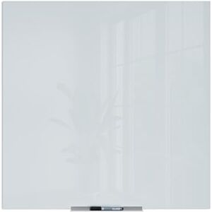 U Brands Floating Glass Dry Erase Board, 35.4 x 35.4 inch, Matte White, Non-Magnetic Surface, Frameless (2843U00-01) U Brands Floating Glass Dry Erase Board, 35.4 x 35.4 inch, Matte White, Non-Magnetic Surface, Frameless (2843U00-01)