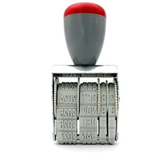 Alevar Rubber Date Display 5 mm Months in English Alevar Rubber Date Display 5 mm Months in English