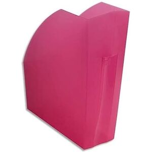 Exacompta Ref 18085D Magazine File 292 x 110 x 320mm in Size, Suitable for A4+ Documents, Stable, Large Storage Capacity, Conical Shape for Handling Raspberry Exacompta Ref 18085D Magazine File 292 x 110 x 320mm in Size, Suitable for A4+ Documents, Stable, Large Storage Capacity, Conical Shape for Handling Raspberry