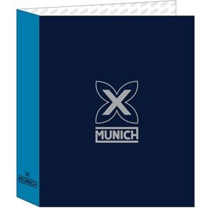 safta -M657 Munich Nautic Folio Folder 4 Rings, Ideal for Children of Different Ages, Comfortable and Versatile, Quality and Resistance, 27 x 6 x 33 cm, Navy Blue, Standard (512474657), Navy, safta -M657 Munich Nautic Folio Folder 4 Rings, Ideal for Children of Different Ages, Comfortable and Versatile, Quality and Resistance, 27 x 6 x 33 cm, Navy Blue, Standard (512474657), Navy,