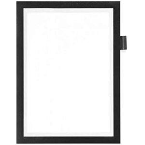 Durable DURAFRAME Note Self-Adhesive Magnetic Frame A4 Format in Black Pack of 1 Frames Includes Universal Pen Holder Durable DURAFRAME Note Self-Adhesive Magnetic Frame A4 Format in Black Pack of 1 Frames Includes Universal Pen Holder