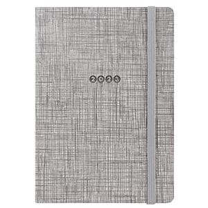 Letts of London Edge A6 week to view with notes 2023 diary grey (23-082340) Letts of London Edge A6 week to view with notes 2023 diary grey (23-082340)